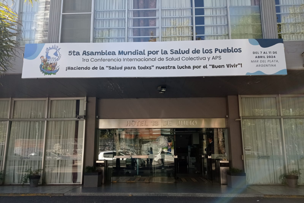 Arranca en Mar del Plata la 5ta Asamblea por la Salud de los Pueblos