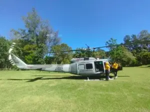 FARD apoya respuesta contra incendios forestales en Valle del Tetero