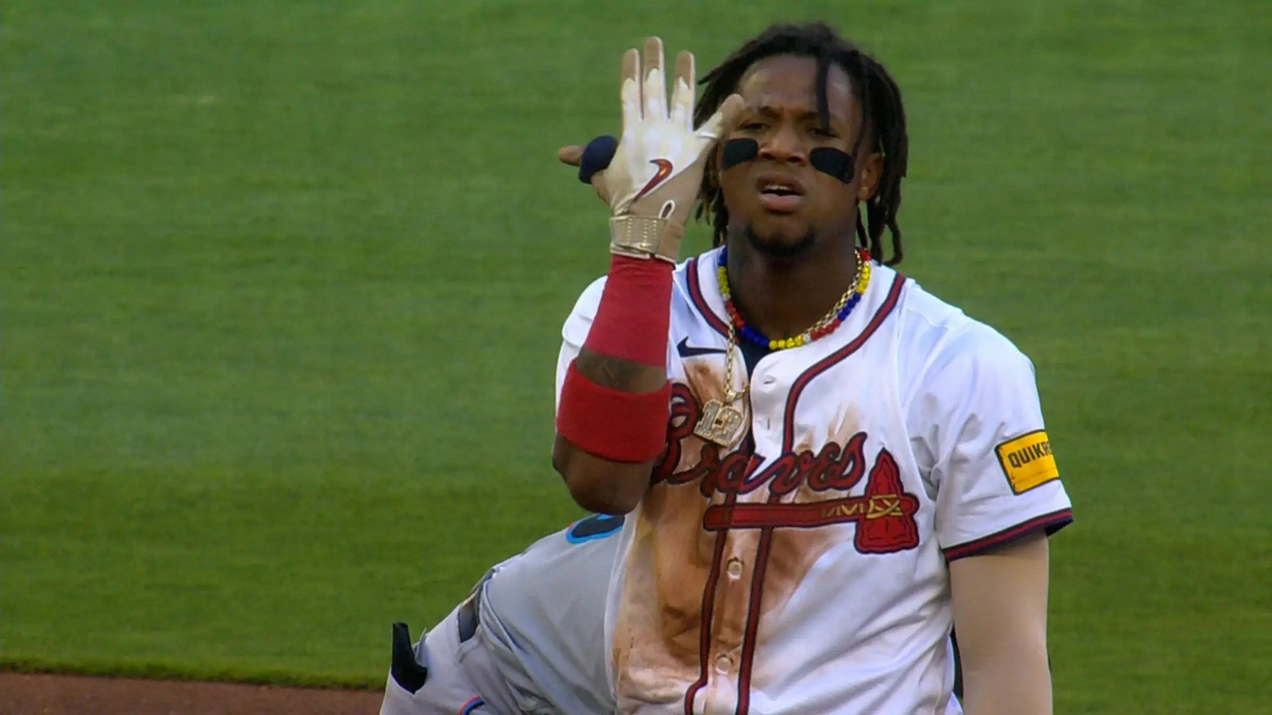 Acuña hace historia con estafada número190 y Bravos hunden a Marlins