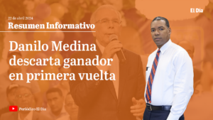 Danilo Medina descarta ganador en primera vuelta