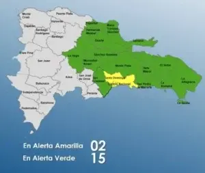 COE emite alerta para 17 provincias por vaguada