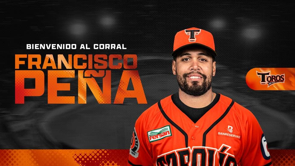 Toros adquieren a Francisco Peña desde las Águilas