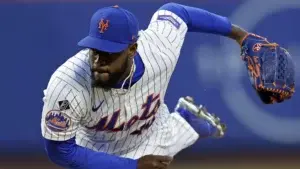 Severino se une a Pedro en club mala suerte Mets