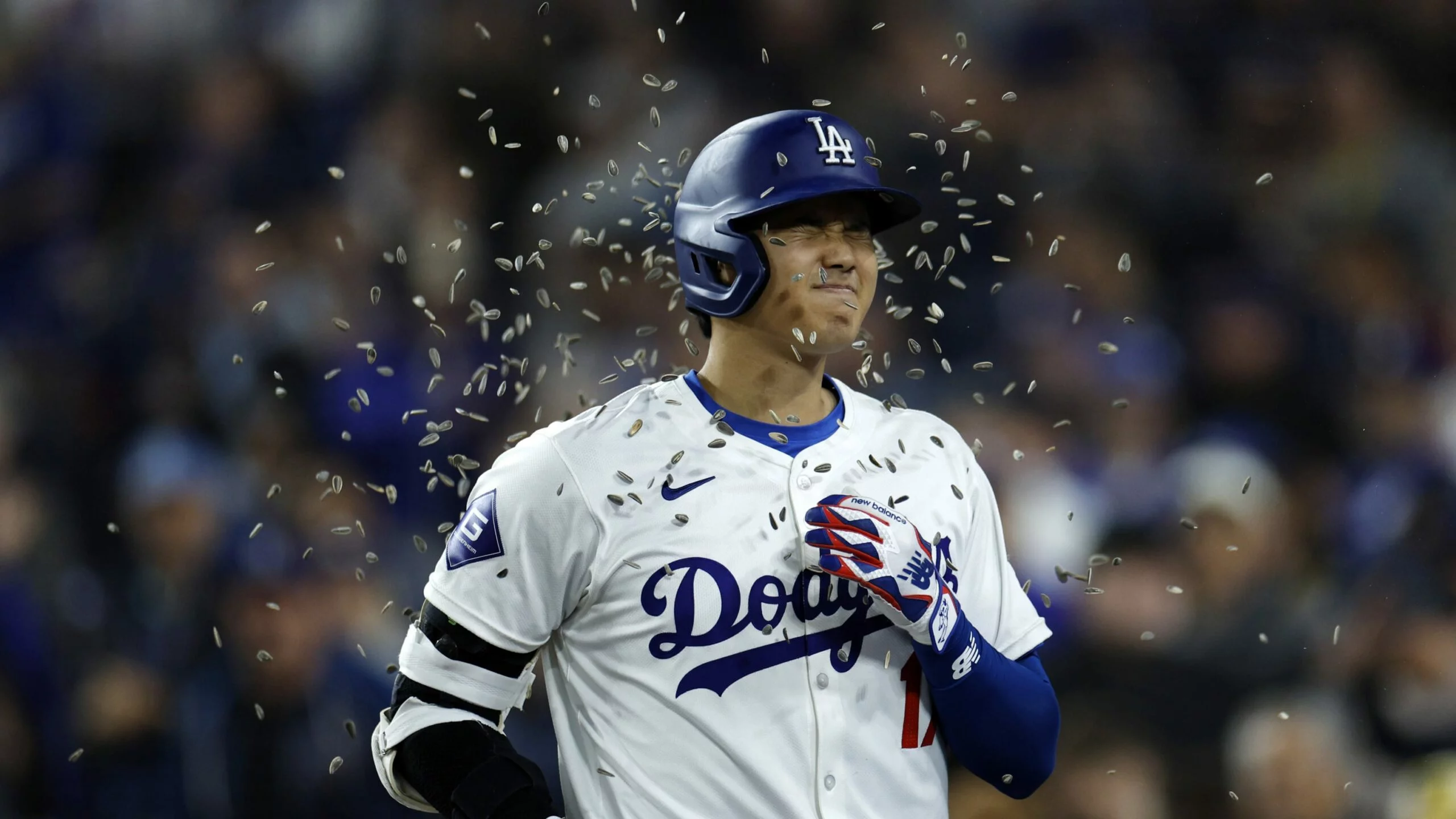 Ohtani demuele primer HR como Dodger... ¡a 430 pies!