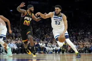 Timberwolves vencen a los Suns y se ponen 3-0 al frente de la serie