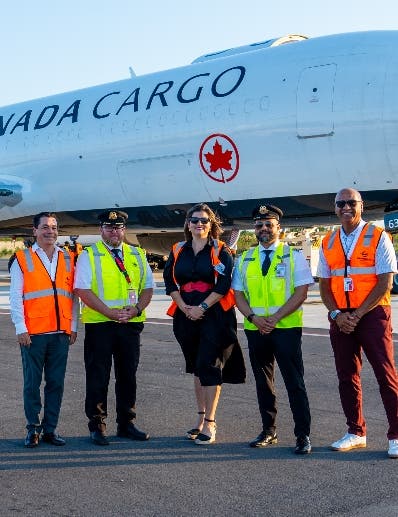 Punta Cana recibe  primer vuelo carga