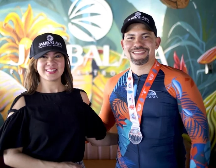 Elizabeth Fondeur y George Fondeur.