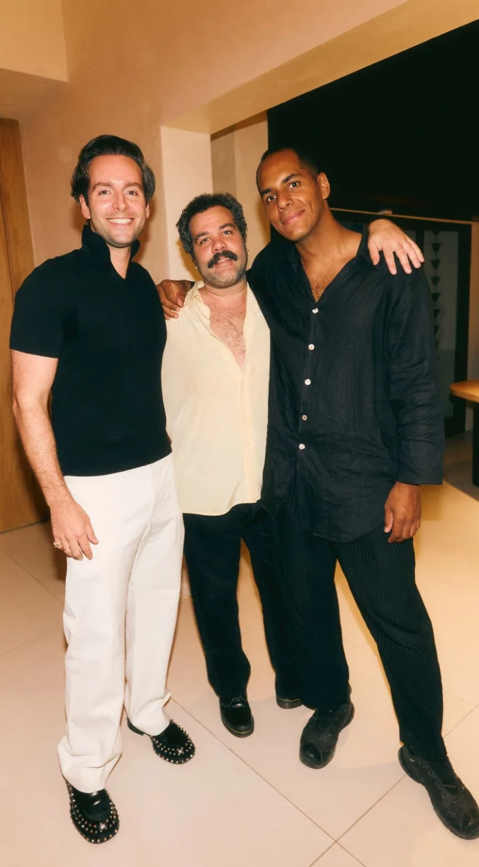 Stefano Cavoli, Charlie Quezada y Olivier Bur.