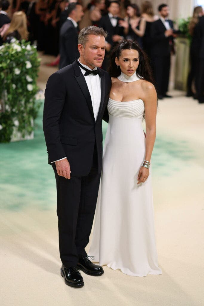 Matt Damon y Luciana Damon 