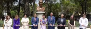 Jardín-Monumento a Duarte, erigido en México