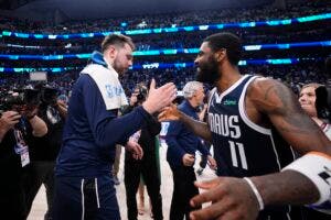 Doncic e Irving ponen pie y medio en las Finales de la NBA