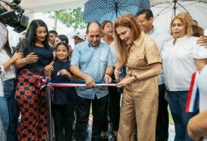 Alcaldesa Carolina Mejía inaugura parque Vasco Núñez de Balboa