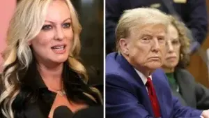 Stormy Daniels sube al estrado en el juicio penal contra Donald Trump