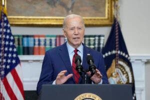 Biden al personal que trabaja en su campaña de reelección: “Voy a seguir luchando»