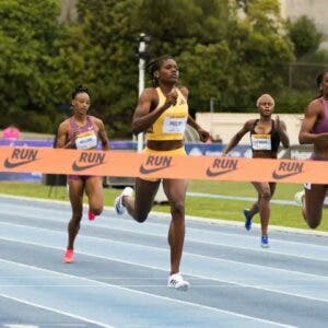 Marileidy Paulino indetenible gana en los 400 metros femeninos en el Gran Premio de Los Ángeles