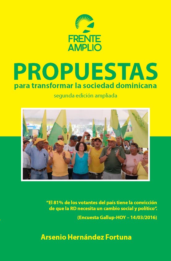 Ponen en circulación libro Propuestas para transformar la sociedad dominicana