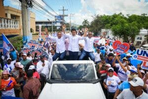 David Collado y Víctor Pichardo cierran campaña en Monte Plata con llamado a sellar triunfo PRM