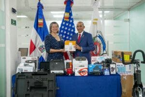 DNCD recibe mas equipos de la INL para reforzar lucha y persecución contra el narcotráfico