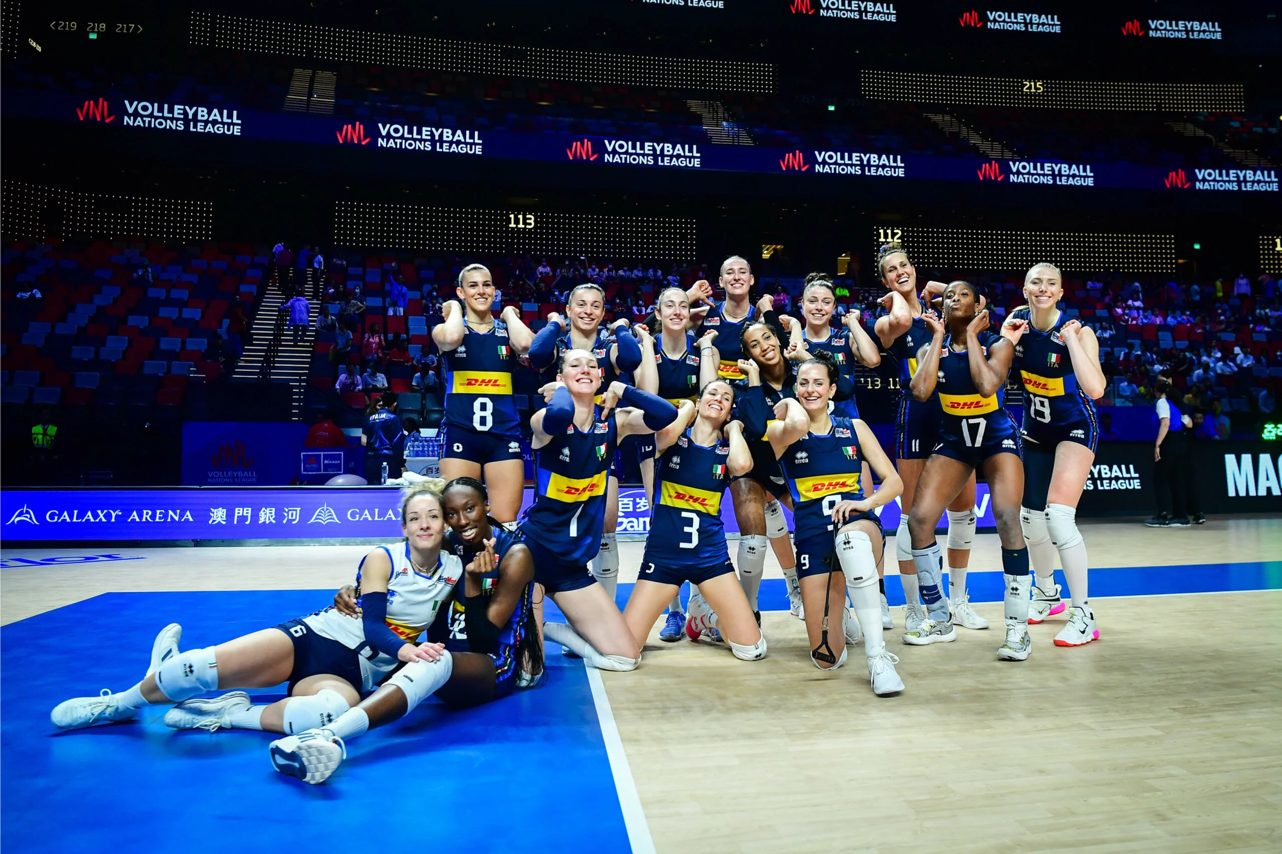 Italia vence a República Dominicana en voleibol Liga de Naciones