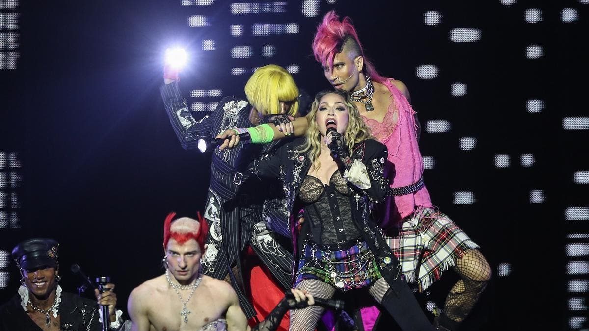 Madonna convirtió la playa carioca de Copacabana en la mayor discoteca del mundo