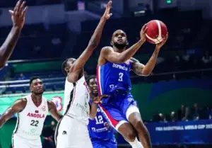 Jean Montero y Andrés Féliz,  bujías selección baloncesto RD