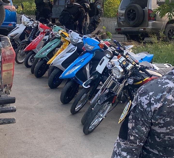 DIGESETT realiza operativo contra las carreras clandestinas; 14 motocicletas fueron retenidas