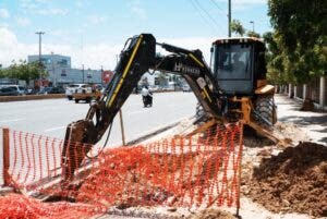 Alcaldía DN construye imbornales y filtrantes