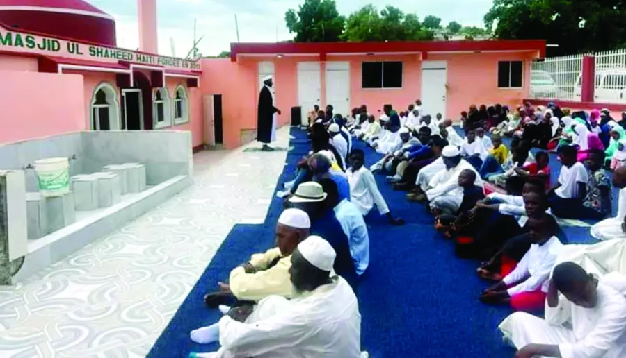 En las mezquitas haitianas se enseña el Islam de manera permanente a los jóvenes.  fuente externa