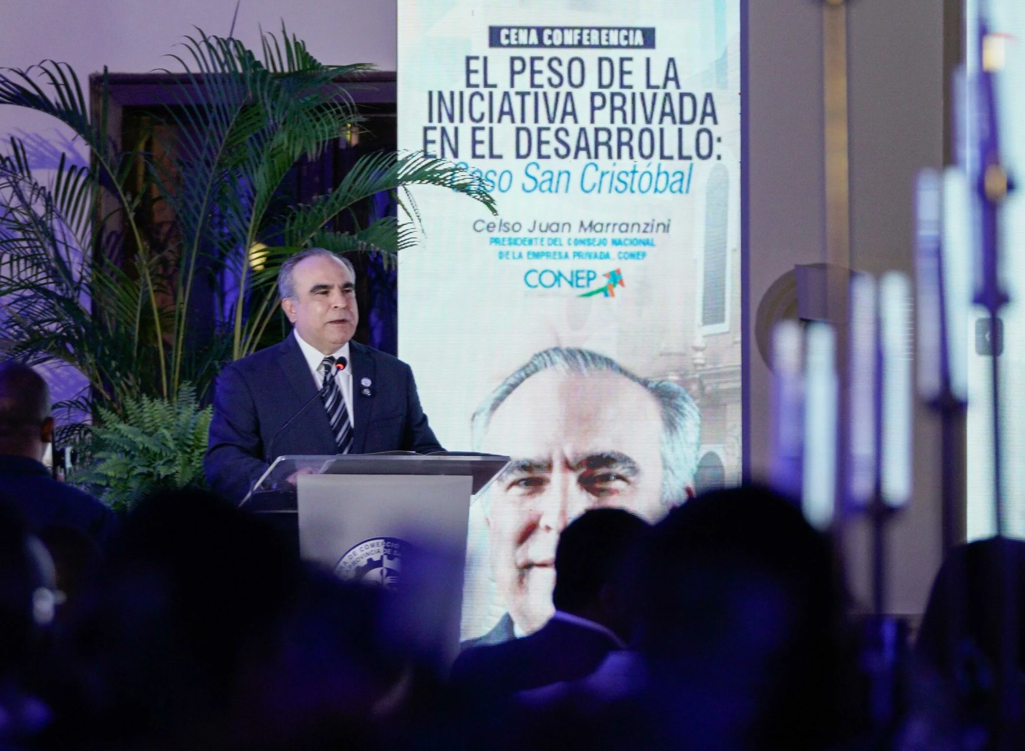 Celso Juan Marranzini, presidente del CONEP Celso Juan Marranzini, presidente del CONEP