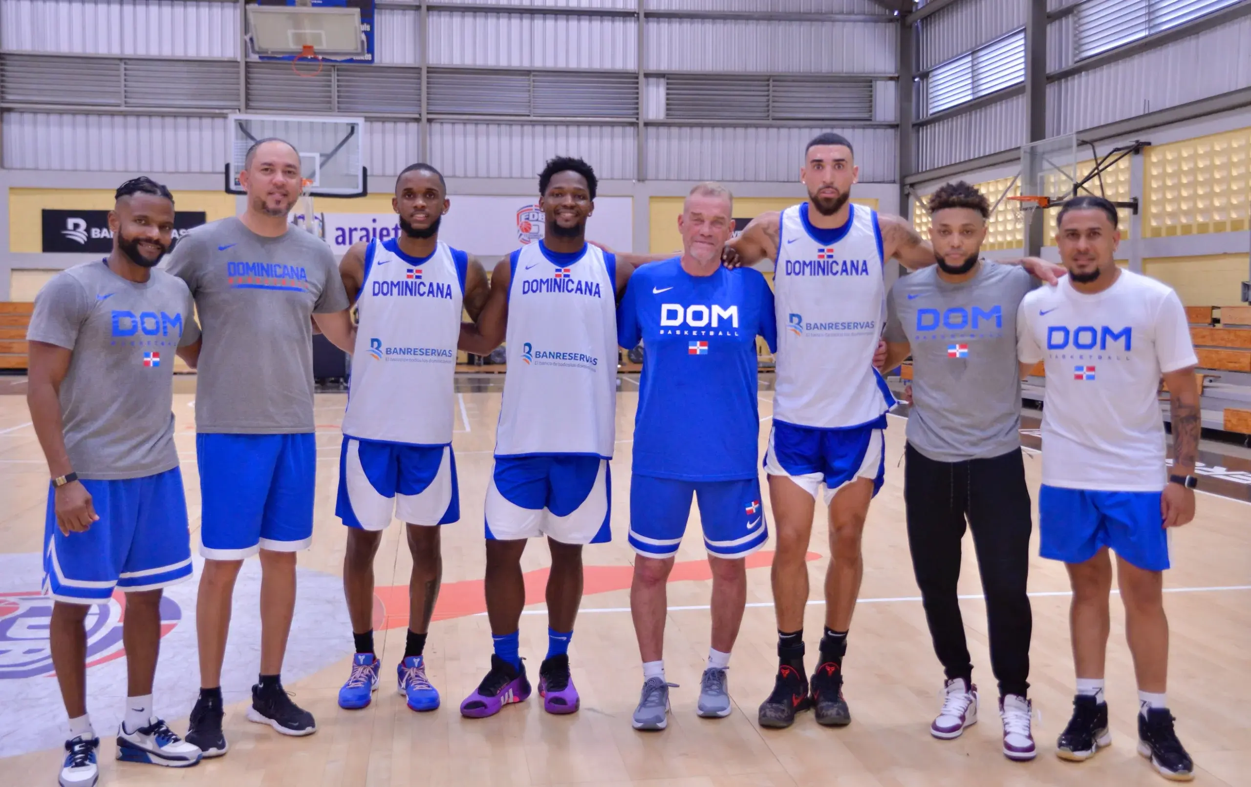 Duarte, Montero y Feliz comienzan preparación de selección nacional de baloncesto