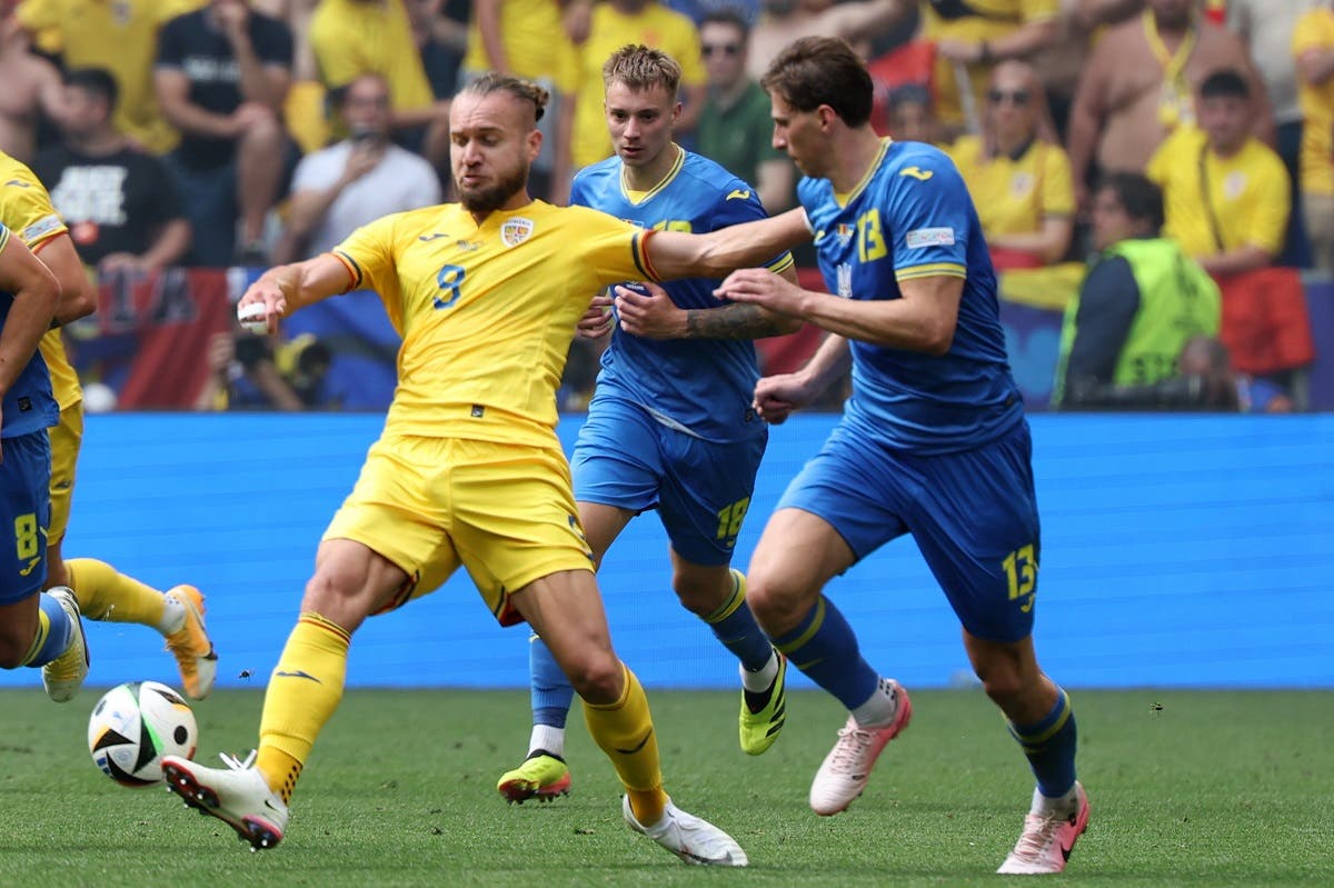 Eurocopa: Rumanía golea tres a cero a Ucrania