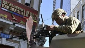 En fotos: así fue la toma por parte de militares de la plaza central de La Paz en Bolivia