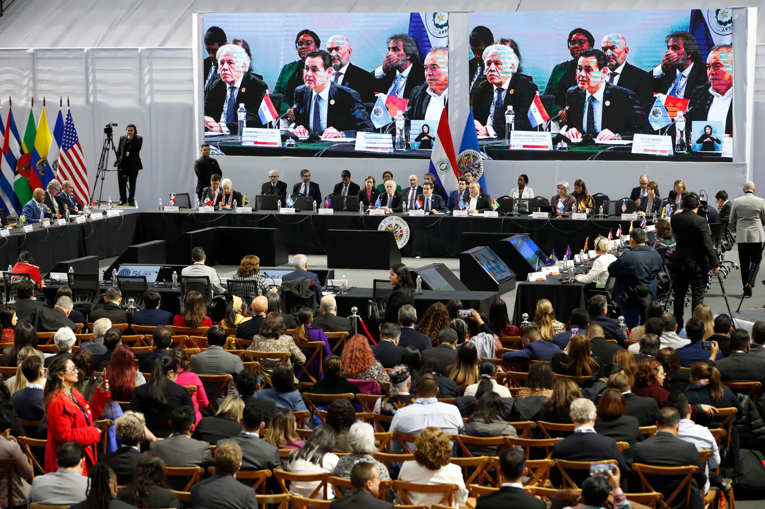 La OEA instala su 54 Asamblea General con la atención en el fallido golpe en Bolivia