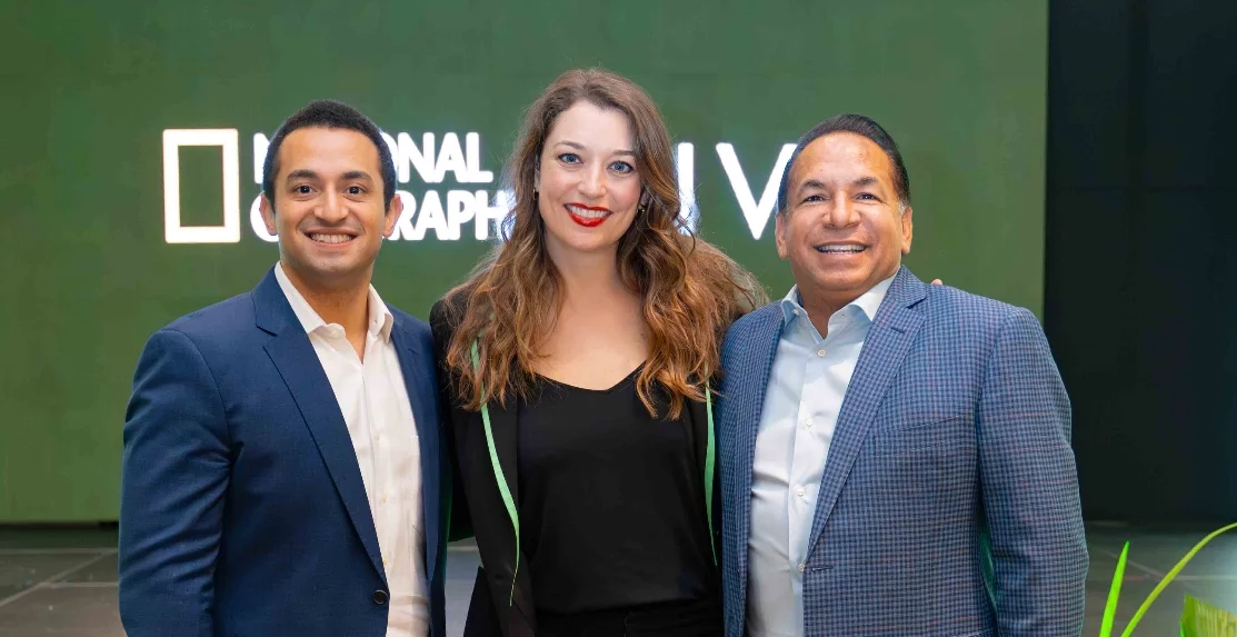 Giancarlo Lendof, Alizé Carrère y Wladimir Lendof.