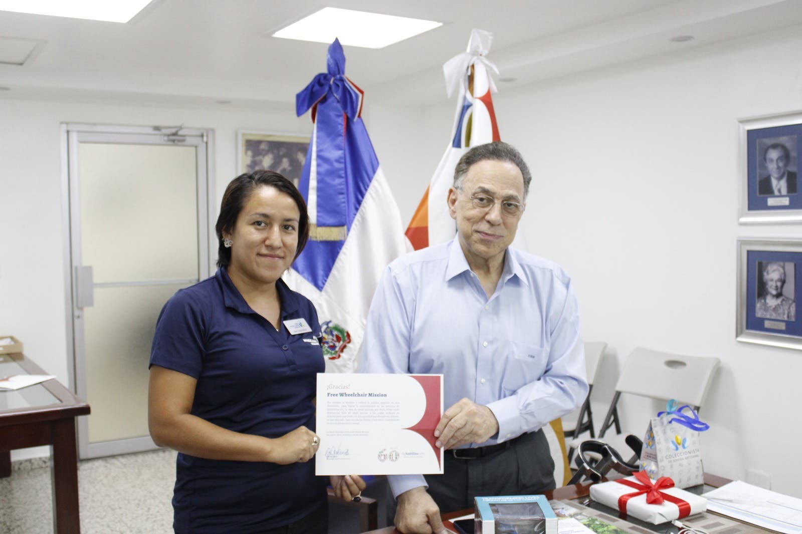 Rehabilitación dominicana consolida alianza internacional con Free Wheelchair Mission