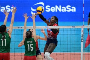 Reinas del Caribe barren a México y avanzan a la final de forma invicta en copa voleibol