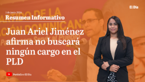 Juan Ariel Jiménez afirma no buscará ningún cargo en el PLD