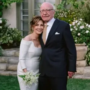 El magnate Rupert Murdoch, de 93 años, se casa por quinta vez