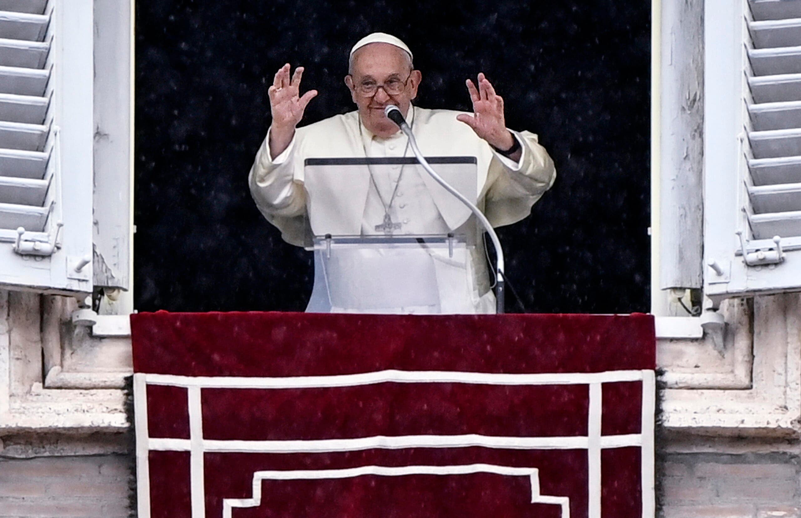 El papa urge al “cese al fuego” en las guerras en Oriente Medio