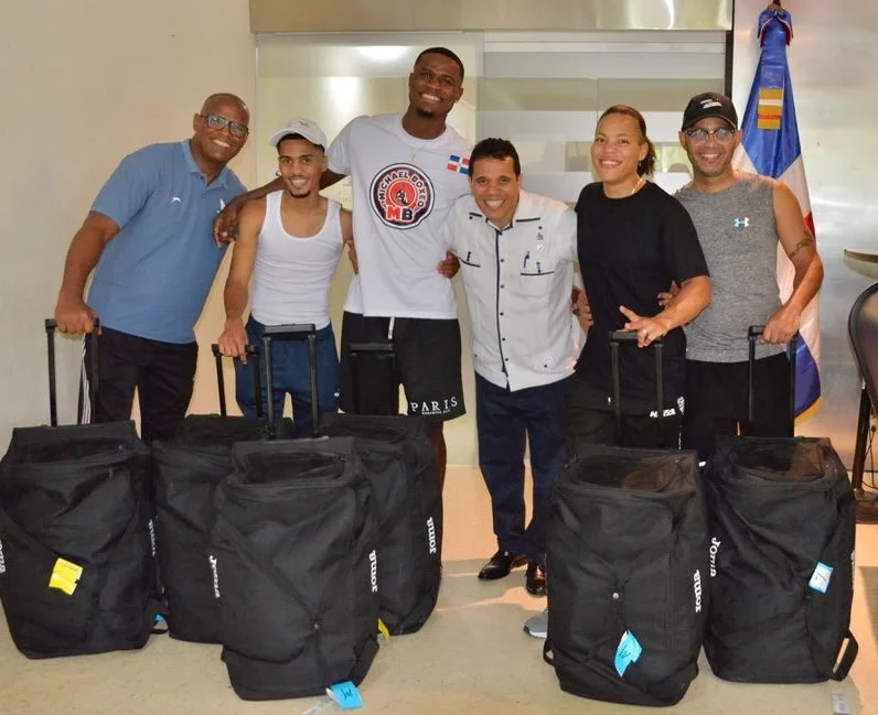 Pugilistas salen a  Francia para sus entrenamientos