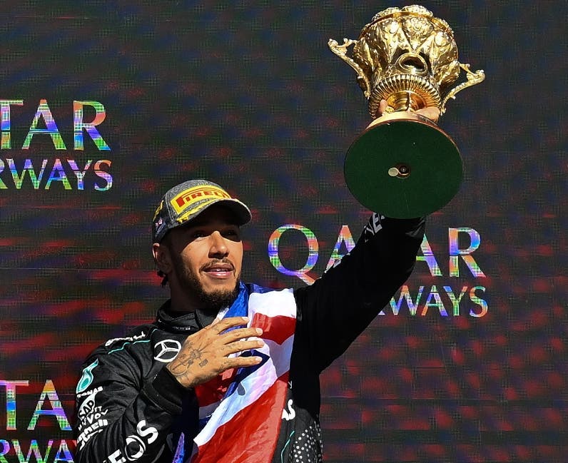 Hamilton  es hoy un mito viviente en Fórmula Uno