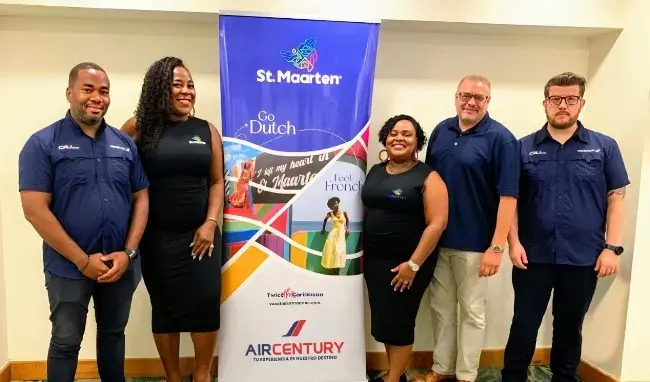 Air Century estrecha  conexión con Sint Maarten