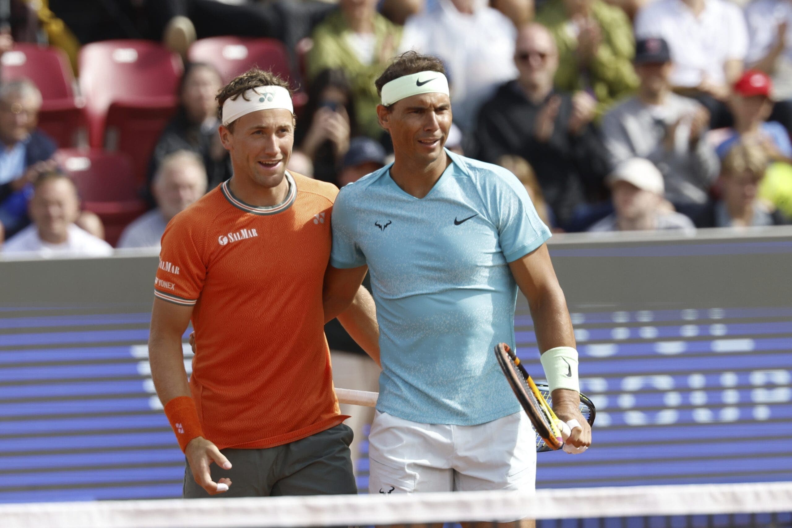 Nadal gana el partido de dobles junto a Ruud