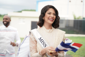 Miss Universo nicaragüense Sheynnis Palacios llega a Guatemala