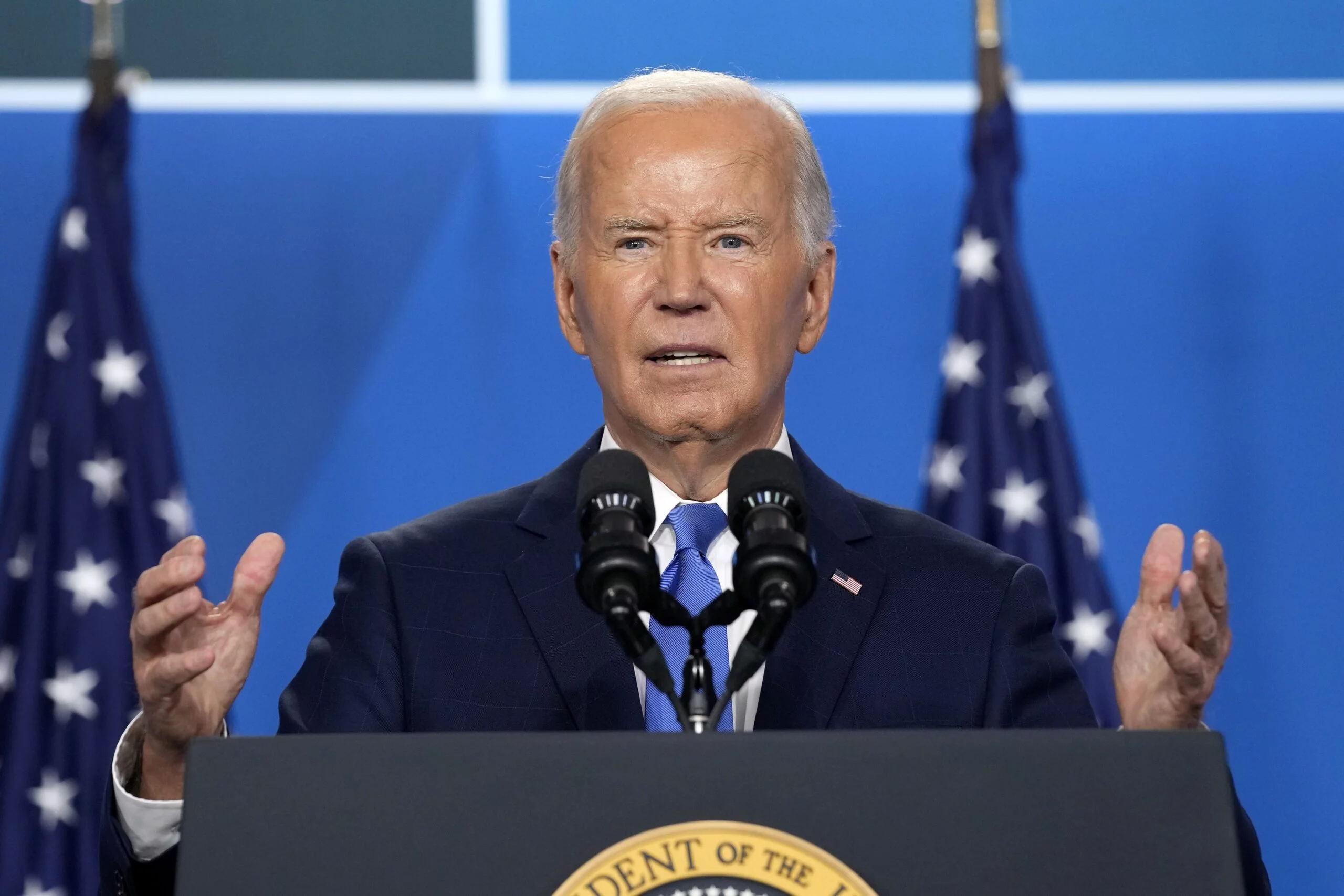 Biden rechaza las peticiones para que se retire: “Vencí a Trump una vez, lo haré otra vez