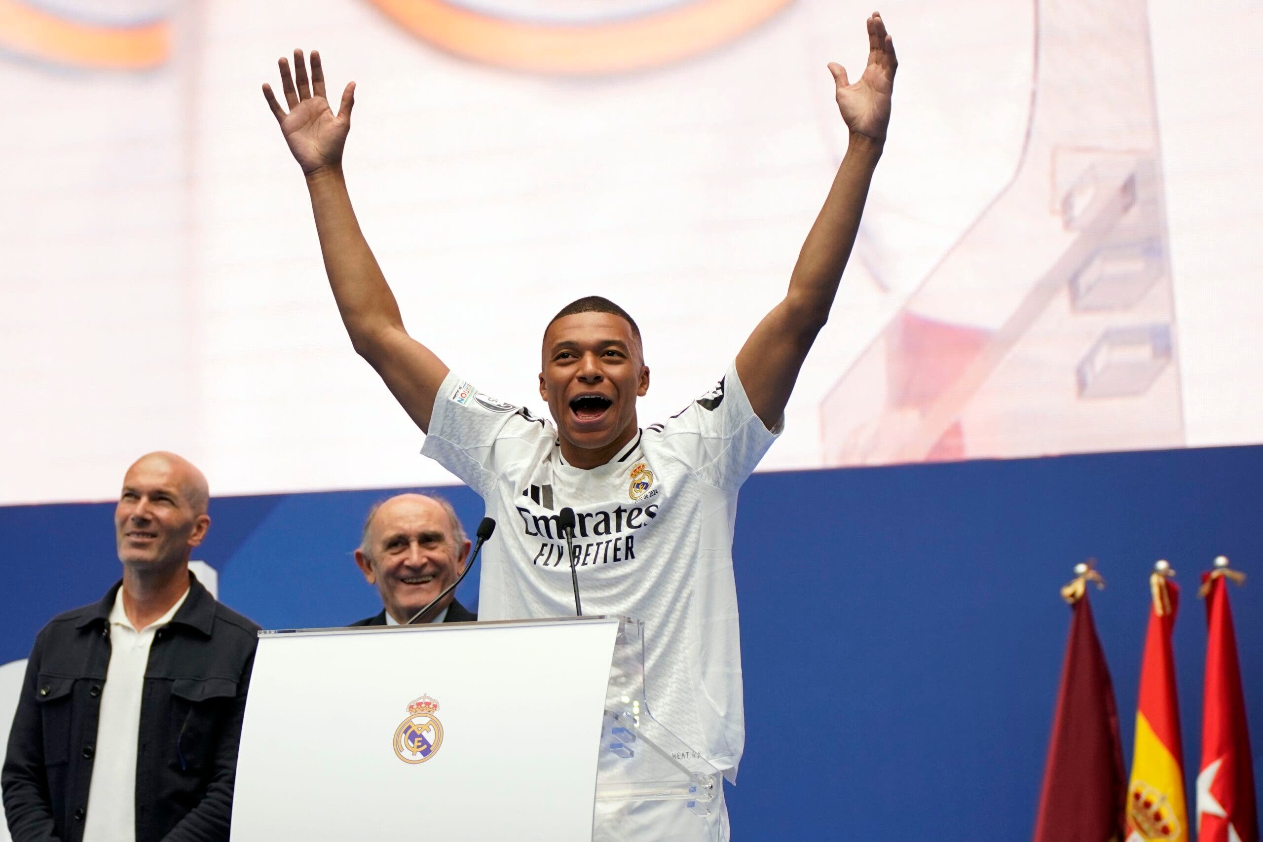 Mbappé:  “Desde que soy un niño tengo este sueño de jugar para el Madrid; soy muy feliz»