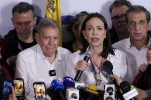 María Corina Machado dice que el “nuevo presidente electo” es Edmundo González Urrutia