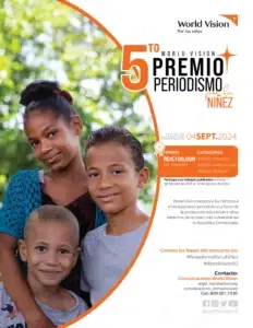 World Vision presenta 5ta. edición del Premio Periodismo por la Niñez