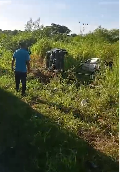 Al menos dos heridos en accidente de tránsito San Pedro de Macorís