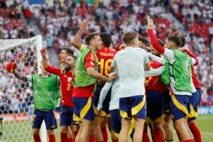 España, a semifinales de la Eurocopa al ganar 2-1 a Alemania con un gol de Merino